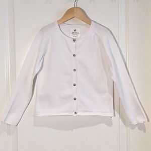 Zara Girls Cotton/Nylon Cardigan Sweater